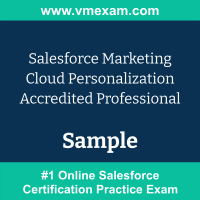 Marketing Cloud Personalization Exam Dumps, Marketing Cloud Personalization Examcollection, Marketing Cloud Personalization Braindumps, Marketing Cloud Personalization Questions PDF, Marketing Cloud Personalization VCE, Marketing Cloud Personalization Sample Questions, Marketing Cloud Personalization Official Cert Guide PDF, Salesforce Marketing Cloud Personalization PDF