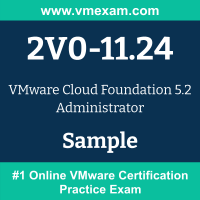 2V0-11.24 Braindumps, 2V0-11.24 Exam Dumps, 2V0-11.24 Examcollection, 2V0-11.24 Questions PDF, 2V0-11.24 Sample Questions, VCP-VCF Admin Dumps, VCP - VCF Administrator Official Cert Guide PDF, VCP-VCF Admin VCE, VMware VCP - VCF Administrator PDF