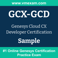 GCX-GCD Braindumps, GCX-GCD Exam Dumps, GCX-GCD Examcollection, GCX-GCD Questions PDF, GCX-GCD Sample Questions, Cloud CX Developer  Dumps, Cloud CX Developer Official Cert Guide PDF, Cloud CX Developer  VCE, Genesys Cloud CX Developer PDF