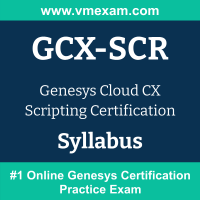 GCX-SCR Dumps Questions, GCX-SCR PDF, Cloud CX Scripting Exam Questions PDF, Genesys GCX-SCR Dumps Free, Cloud CX Scripting Official Cert Guide PDF, Genesys Cloud CX Scripting Dumps, Genesys Cloud CX Scripting PDF