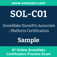 SOL-C01 Braindumps, SOL-C01 Exam Dumps, SOL-C01 Examcollection, SOL-C01 Questions PDF, SOL-C01 Sample Questions, SnowPro Associate - Platform Certification Dumps, SnowPro Associate - Platform Certification Official Cert Guide PDF, SnowPro Associate - Platform Certification VCE, Snowflake SnowPro Associate - Platform Certification PDF