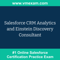 Salesforce CRM Analytics and Einstein Discovery Consultant