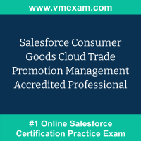 Salesforce Consumer Goods Cloud Trade Promotion Management Accredited Profession