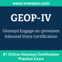 GEOP-IV: Genesys Engage on-premises Inbound Voice Certification