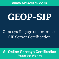 GEOP-SIP: Genesys Engage on-premises SIP Server Certification