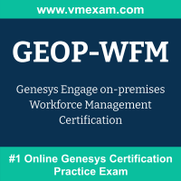 GEOP-WFM: Genesys Engage on-premises Workforce Management Certification