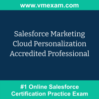 Salesforce Marketing Cloud Personalization Accredited Professional