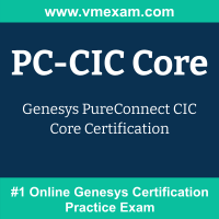 PC-CIC Core: Genesys PureConnect CIC Core Certification